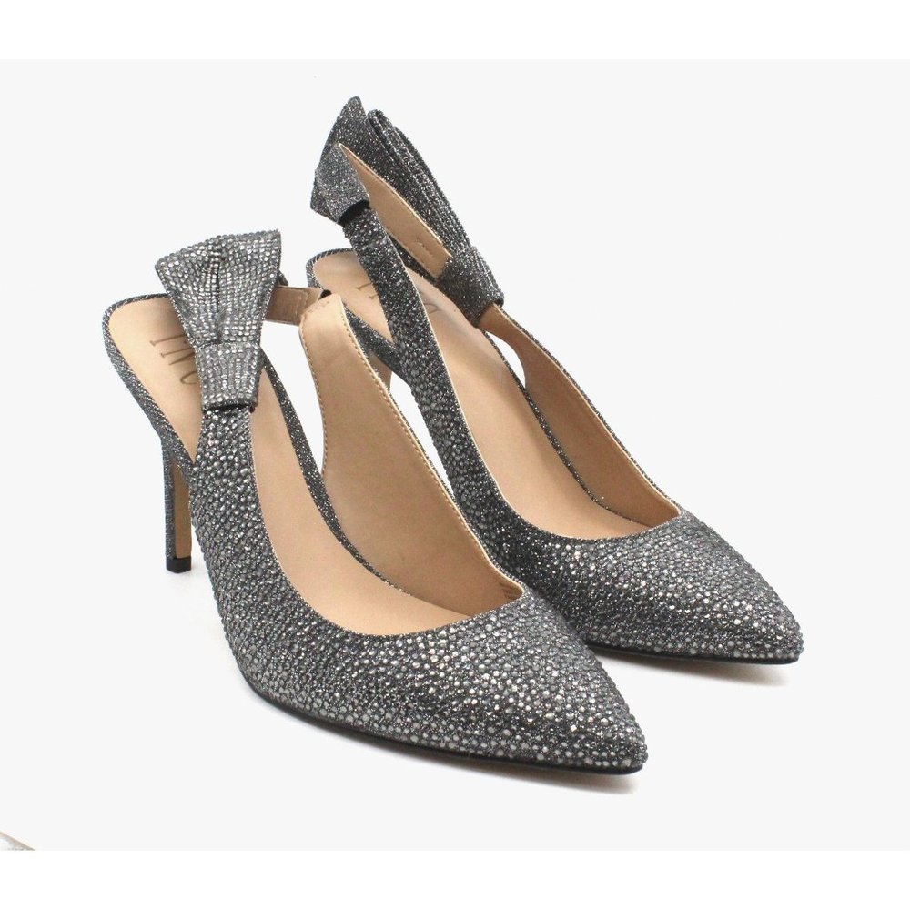 Inc Women's Cersei Slingback Bling-Bow Heels - Picture 1 of 7